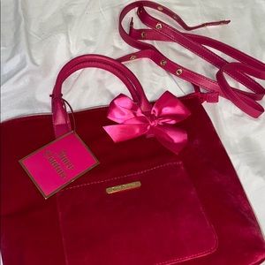 NWT Juicy Couture Hot Pink Hand Bag
